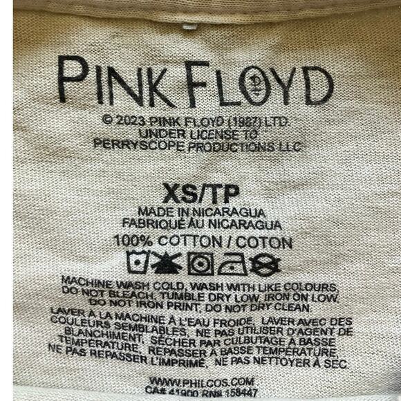 Pink Floyd Off White Band T-Shirt XS - Picture 3 of 3